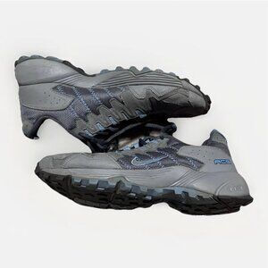Nike ACG Hiking Sneaker Shoes Womens Size 11 Mens 9.5 Gray Blue Lace Up Mid Top